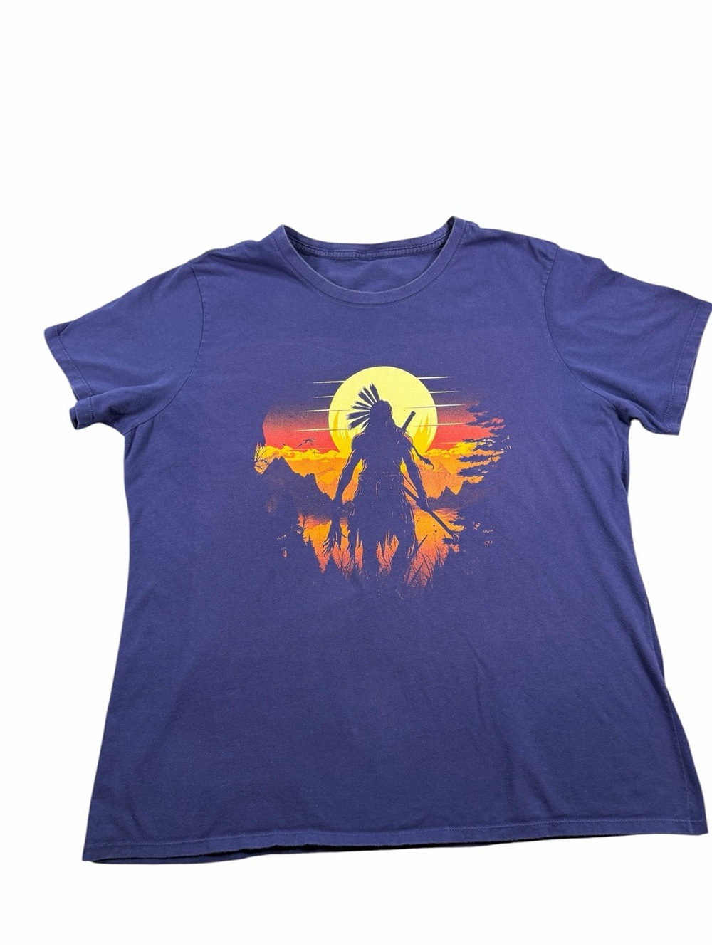 Native American Warrior Chief Tribes Culture Sacred Sioux T-Shirt